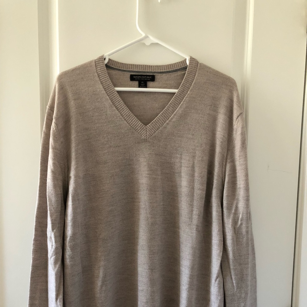 Men’s Banana Republic Extra Fine Marino Sweater
